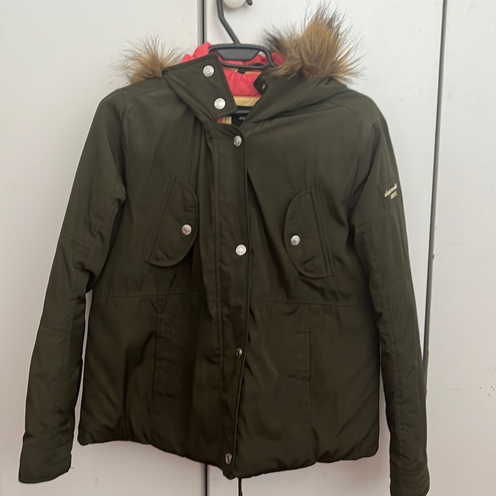Abercrombie green jacket